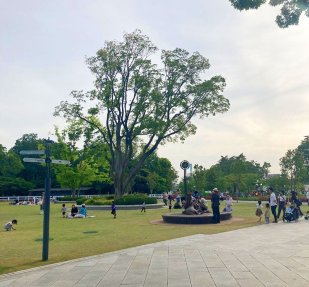 Sunday Cycling at Baji-koen/Tokyo