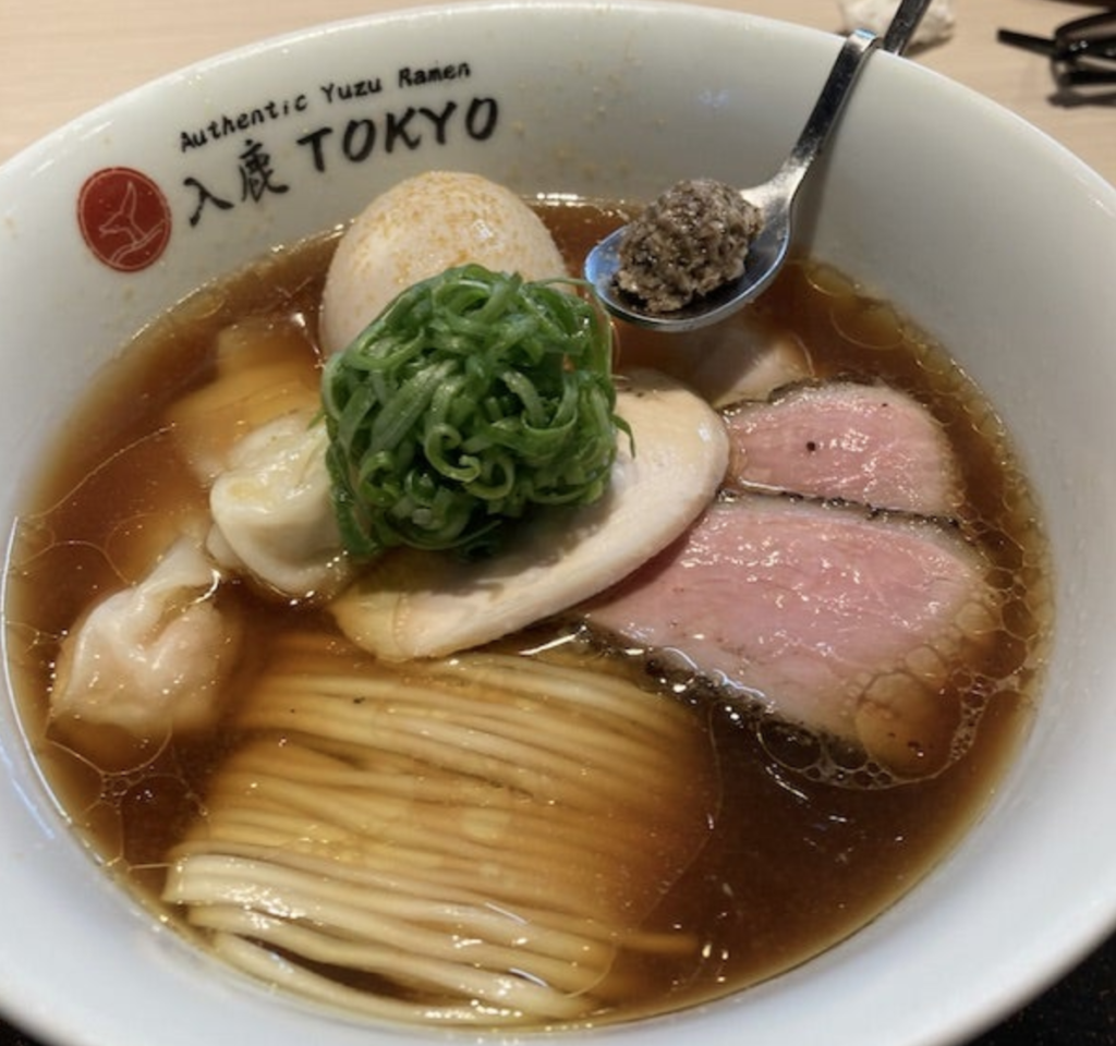 Porcini Soy Sauce Ramen – Iruka TOKYO (Roppongi, Tokyo)