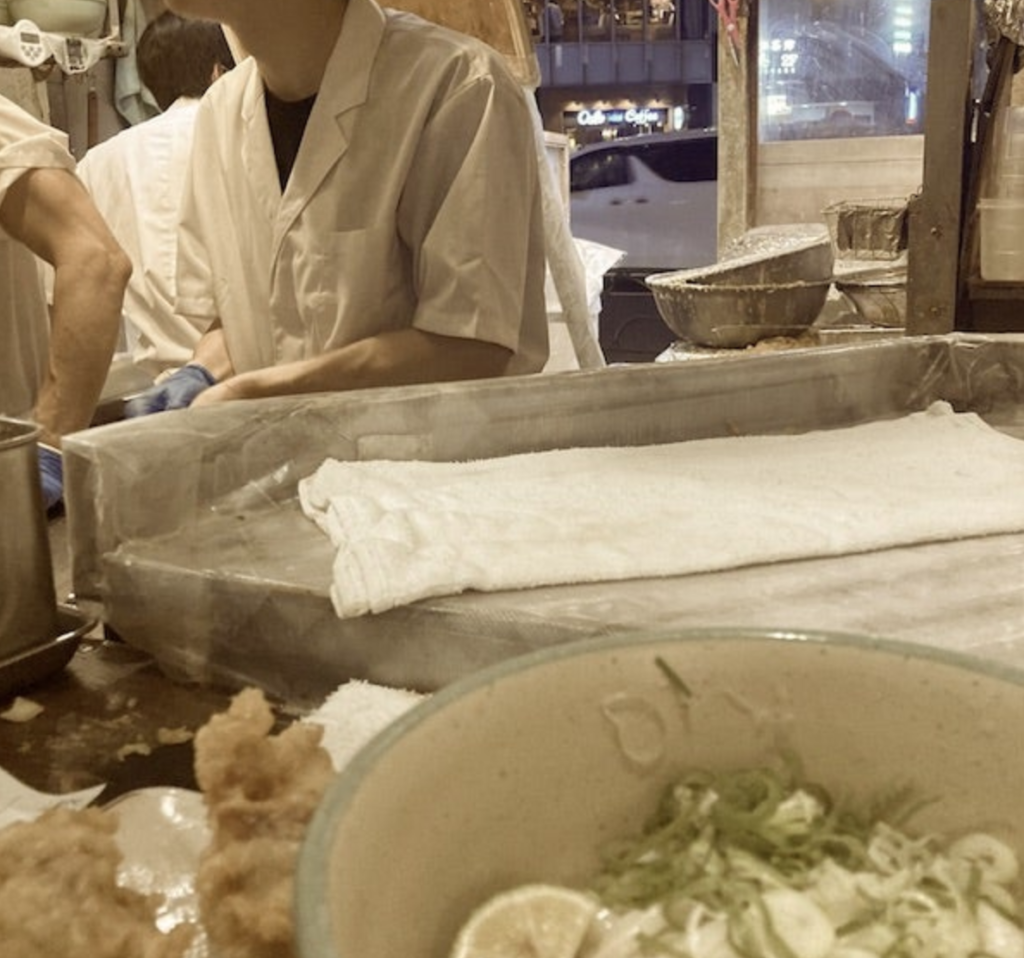 Tori-ten Cold Oroshi Udon – Oniyanma @ Gotanda/Tokyo